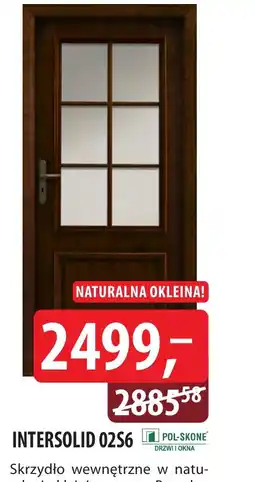 DDD Drzwi Pol-Skone Intersolid 02S6 oferta
