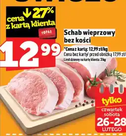 Topaz Schab wieprzowy bez kości oferta