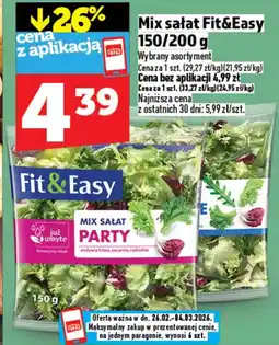 Topaz Mix sałat Fit&Easy oferta