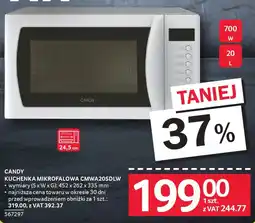 Selgros Kuchenka mikrofalowa Candy CMWA20SDLW oferta