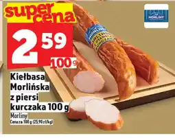 Topaz Morliny Kiełbasa z piersi kurczaka oferta