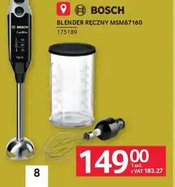 Selgros Blender ręczny Bosch MSM67160 oferta