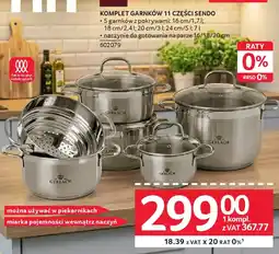 Selgros Gerlach Komplet garnków Sendo oferta