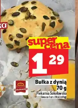 Topaz Bułka z dynią Piekarnia Sokołowska oferta