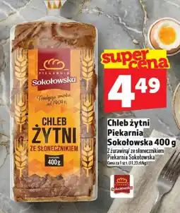 Topaz Chleb żytni Piekarnia Sokołowska oferta