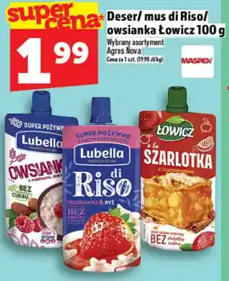 Topaz Lubella/Lowicz Deser/Owsianka oferta