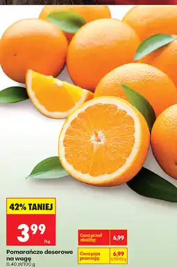 Biedronka Pomarańcze deserowe na wagę oferta