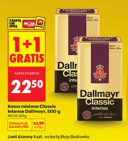 Biedronka Kawa mielona Classic Intense Dallmayr oferta