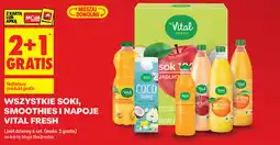 Biedronka Wszystkie soki, smoothies i napoje Vital Fresh oferta
