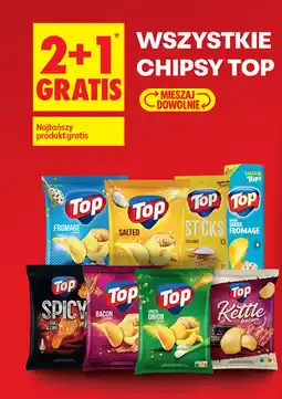 Biedronka Wszystkie chipsy Top oferta