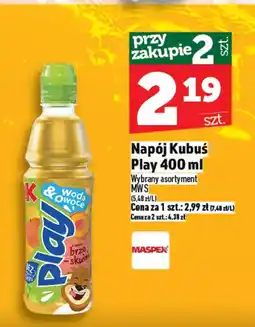 Topaz Kubuś Play napój oferta