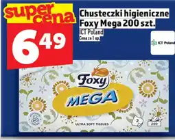 Topaz Chusteczki higieniczne Foxy Mega oferta