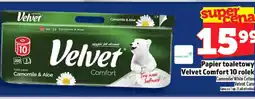 Topaz Papier toaletowy Velvet Comfort oferta
