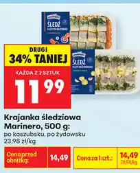 Biedronka Krajanka śledziowa Marinero oferta