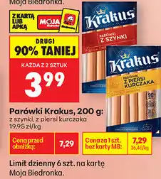 Biedronka Parówki Krakus oferta