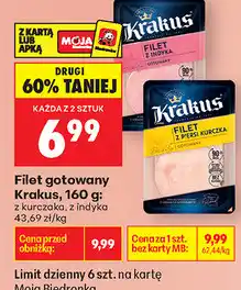 Biedronka Filet gotowany Krakus oferta
