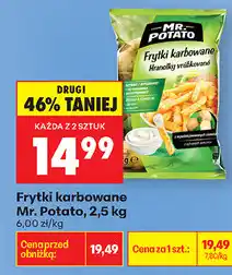 Biedronka Frytki karbowane Mr. Potato oferta