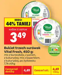 Biedronka Bukiet trzech surówek Vital Fresh oferta