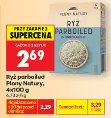 Biedronka Ryż parboiled Plony Natury oferta