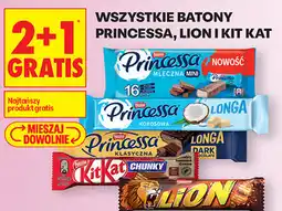 Biedronka Wszystkie batony Princessa, Lion i Kit Kat oferta
