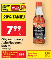 Biedronka Olej sezamowy Asia Flavours oferta