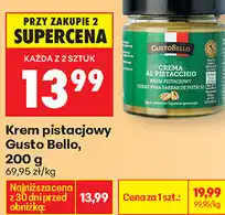 Biedronka Krem pistacjowy Gusto Bello oferta
