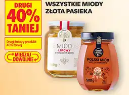 Biedronka Wszystkie miody Złota Pasieka oferta