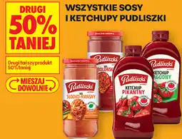 Biedronka Wszystkie sosy i ketchupy Pudliszki oferta