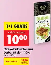 Biedronka Czekolada mleczna Dubai Style oferta