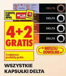 Biedronka Wszystkie kapsułki Delta oferta