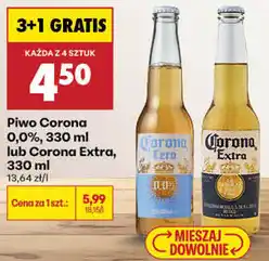 Biedronka Piwo Corona Cero 0,0% oferta