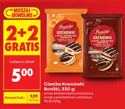 Biedronka Ciastka Kremówki Bonitki oferta
