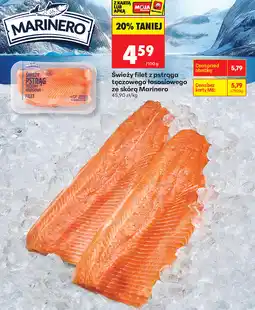 Biedronka Świeży filet z pstrąga tęczowego łososiowego ze skórą Marinero oferta