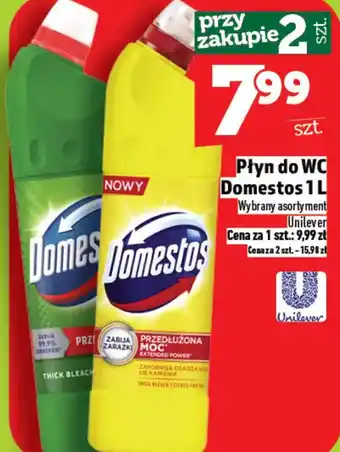 Topaz Płyn do WC Domestos oferta