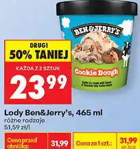 Biedronka Lody Ben&Jerry's oferta