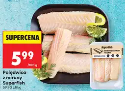 Biedronka Polędwica z miruny Superfish oferta