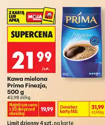 Biedronka Kawa mielona Prima Finezja oferta