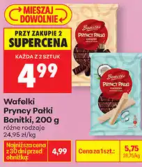 Biedronka Wafelki Pryncypałki Bonitki oferta