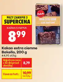 Biedronka Kakao extra ciemne Bakello oferta