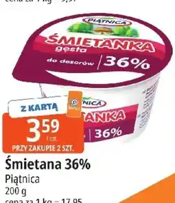 E.Leclerc Smietana Piątnica 36% oferta