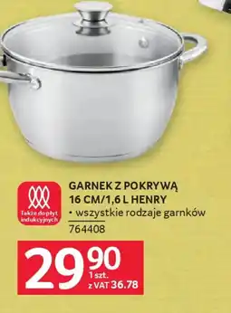 Selgros Garnek Henry z pokrywą oferta