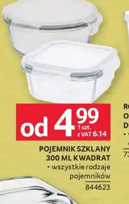 Selgros Pojemnik szklany oferta