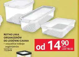 Selgros ROTHO Organizery do lodówki oferta