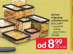 Selgros Rotho Pojemnik kwadratowy Loft oferta