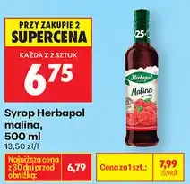Biedronka Syrop Herbapol malina oferta