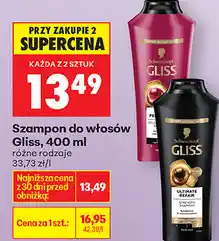 Biedronka Szampon do włosów Gliss oferta