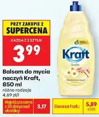 Biedronka Balsam do mycia naczyń Kraft oferta