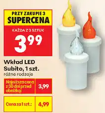 Biedronka Wkład LED Subito, 1 szt oferta