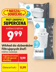 Biedronka Wkład do dzbanków filtrujących Dafi oferta