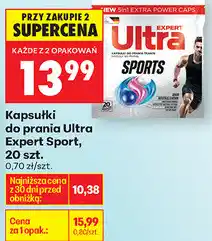 Biedronka Kapsułki do prania Ultra Expert Sport, 20 szt oferta